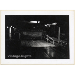 Tubize / Belgium: Forges de Clabecq *4 / Steelworks - Work Hall (Vintage Photo 1990s/2000s)