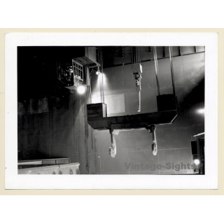 Tubize / Belgium: Forges de Clabecq *7 / Steelworks - Lifting Crane (Vintage Photo 1990s/2000s)