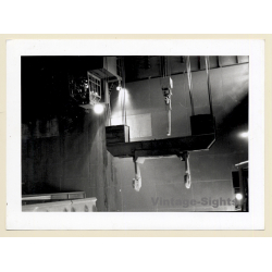 Tubize / Belgium: Forges de Clabecq *7 / Steelworks - Lifting Crane (Vintage Photo 1990s/2000s)