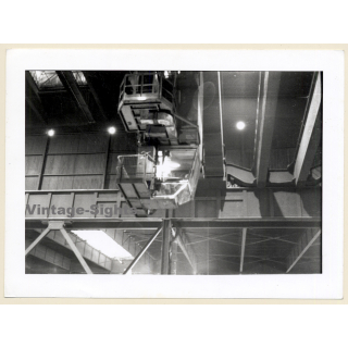 Tubize / Belgium: Forges de Clabecq *10 / Steelworks - Crane - Work Hall (Vintage Photo 1990s/2000s)