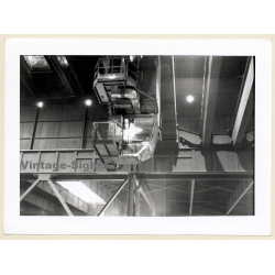 Tubize / Belgium: Forges de Clabecq *10 / Steelworks - Crane - Work Hall (Vintage Photo 1990s/2000s)