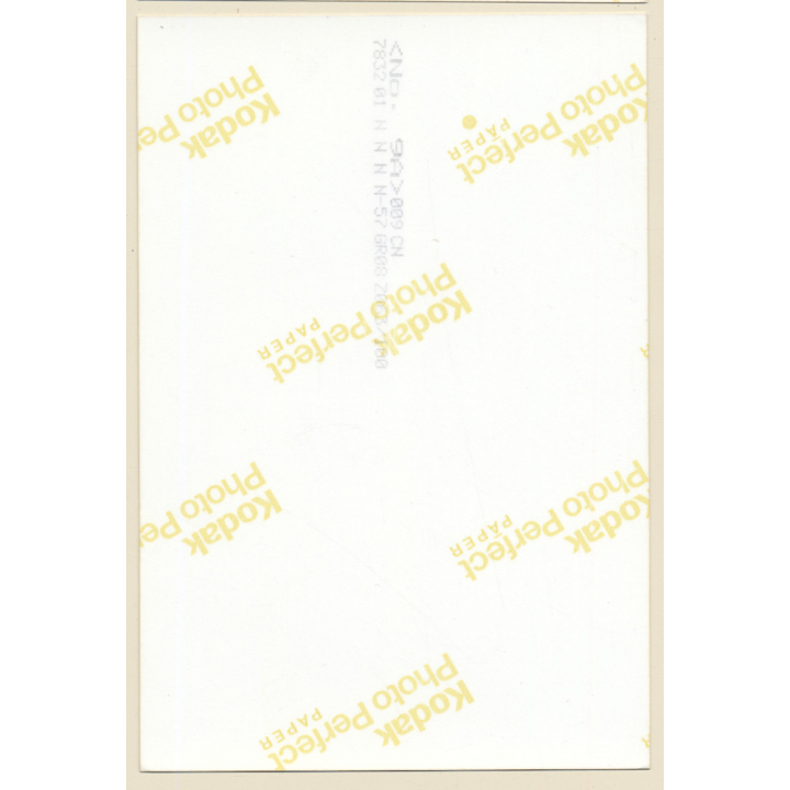 Erotic Study: Slim Black Nude Relaxing On Bed (Vintage Photo France ~1980s)