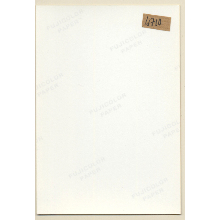 Erotic Study: Stunning Natural Nude With Blue Eyes (Vintage Photo France ~1980s)