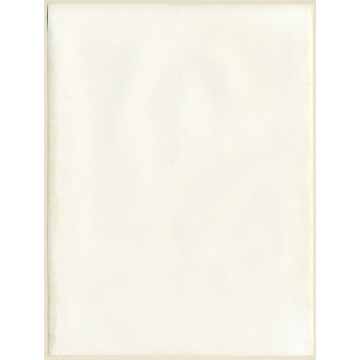 Erotic Study by Hubert Toyot: Natural Dark-Haired Nude*7 / Intense Look (Large Vintage Photo 1950s/1960s)