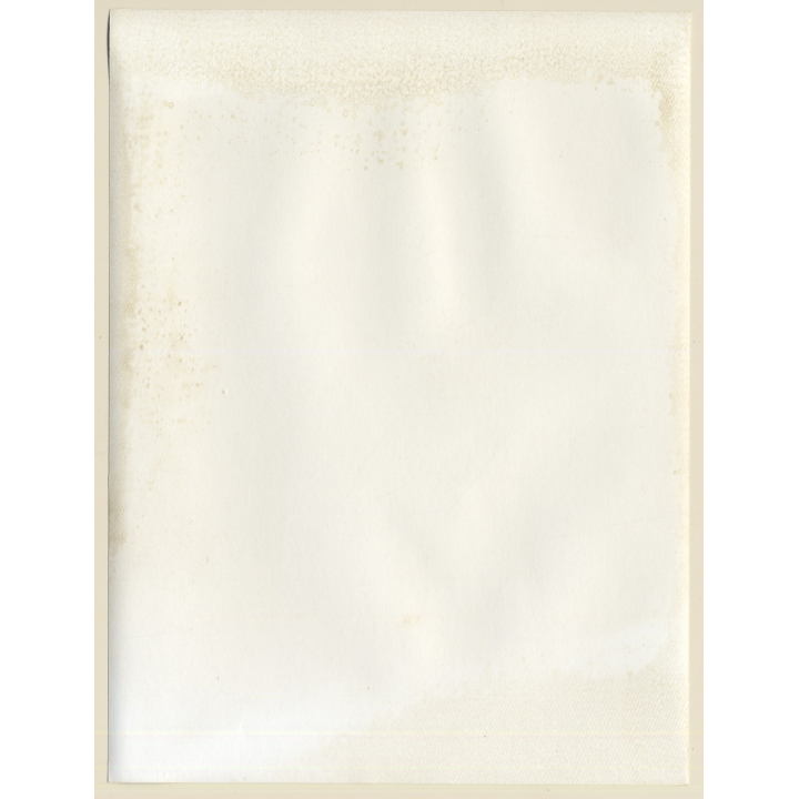 Erotic Study by Hubert Toyot: Natural Dark-Haired Nude*8 / Rear View (Large Vintage Photo 1950s/1960s)