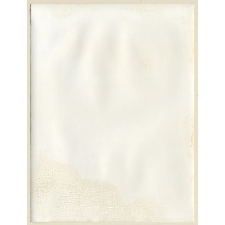 Erotic Study by Hubert Toyot: Natural Dark-Haired Nude*12 / Sitting (Large Vintage Photo 1950s/1960s)