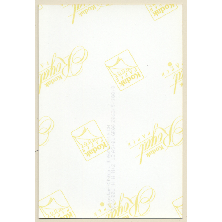 Erotic Study: Lascivious Brunette Nude Smokes Cigarette On Bed (Vintage Photo France ~1990s)