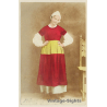 Young Dutch Female In Traditional Costume / Garb (Vintage PC  1905)