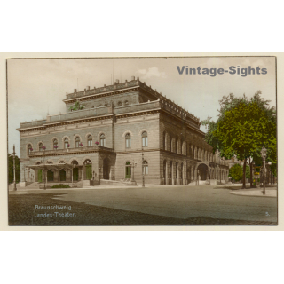 Braunschweig / Germany: Landes-Theater (Vintage RPPC)