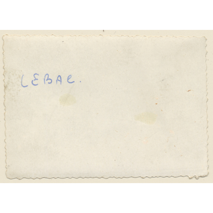 Liberia: Le Bac / Lorry Ferry Over River (Vintage Photo ~1950s)