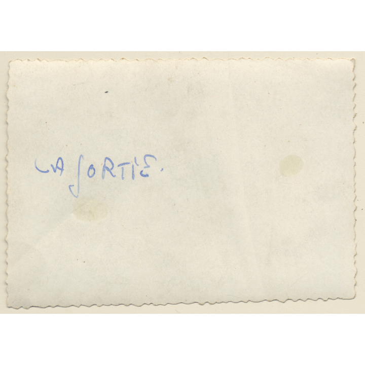 Liberia: Le Bac / Lorry Drives Off River Ferry (Vintage Photo ~1950s)