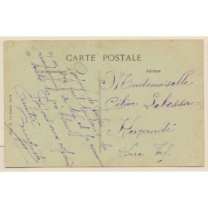 1108 Afrique Occidentale: Jeune Soussou / Ethnic Nude - Senegal (Vintage PC 1910s)