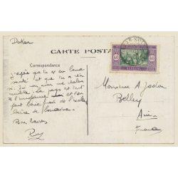 1032 Afrique Occidentale: Jeune Femme Foulah / Ethnic Nude - Senegal (Vintage PC 1915)