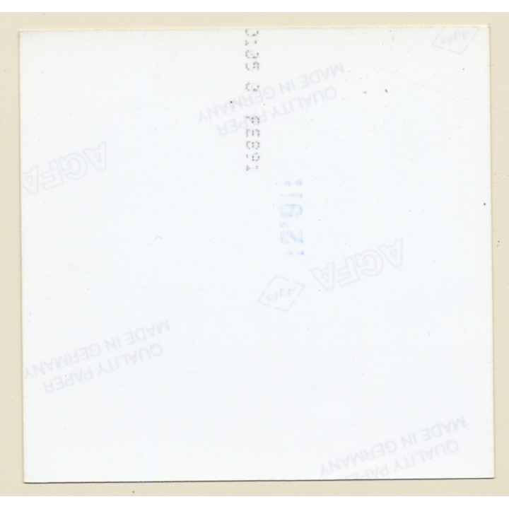 Erotic Study: Natural Nude Curlyhead*7 / On Bed - Scarf (Vintage Photo East Germany ~1990s)