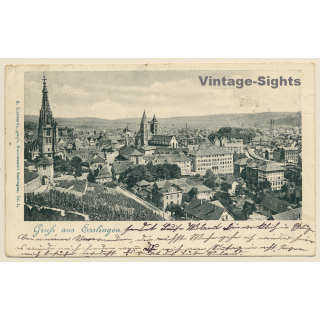 Esslingen a. Neckar: Total View (Vintage PC 1902)