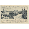 Esslingen a. Neckar: Stadtkirche - Agnes Brücke (Vintage PC 1904)