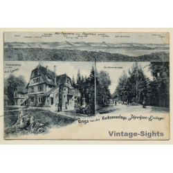Esslingen a. Neckar: Kurhausanlage Jägerhaus (Vintage PC 1911)