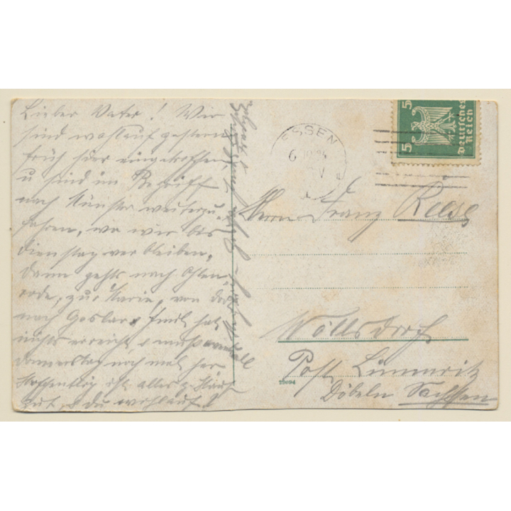 Essen: Krupp Werke - Mechanische Werkstatt (Vintage PC 1924)