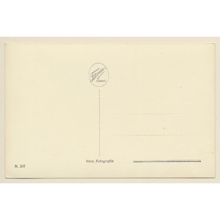 Venezia / Venice: Bacino S. Marco - Notturno (Vintage RPPC)