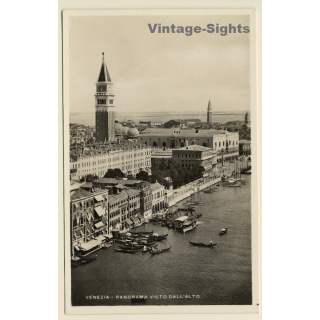 Venezia / Venice: Panorama Visto Dall'Alto (Vintage RPPC)
