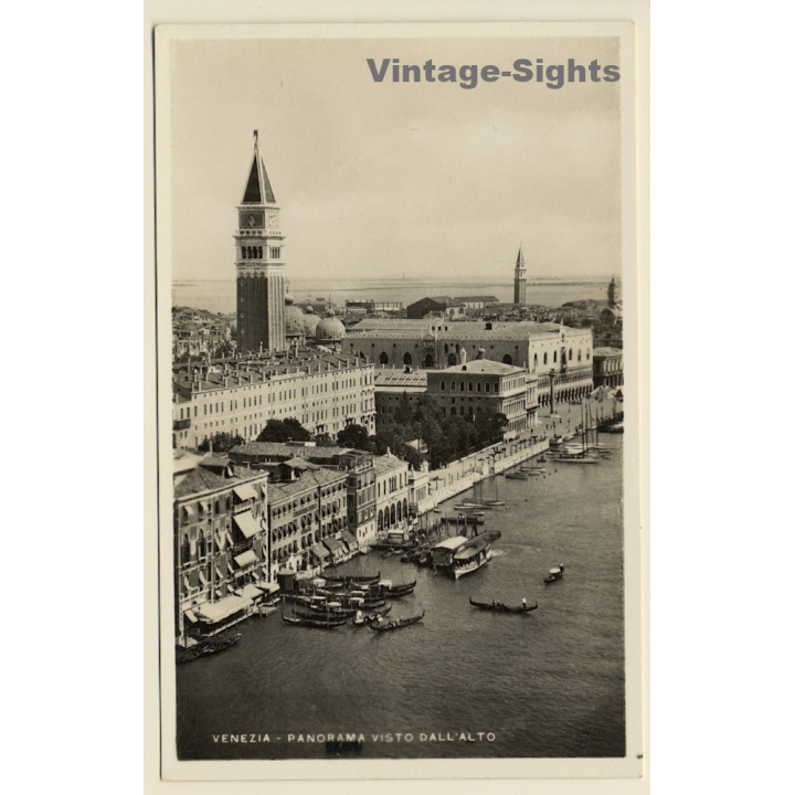 Venezia / Venice: Panorama Visto Dall'Alto (Vintage RPPC)