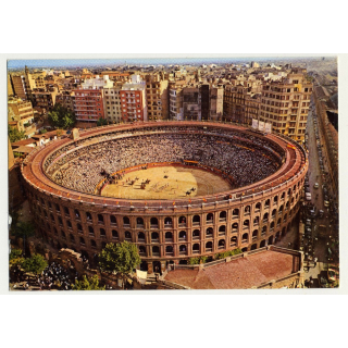 Plaza de Toros No 3 - Bullring - Valencia / Spain (Vintage Postcard)