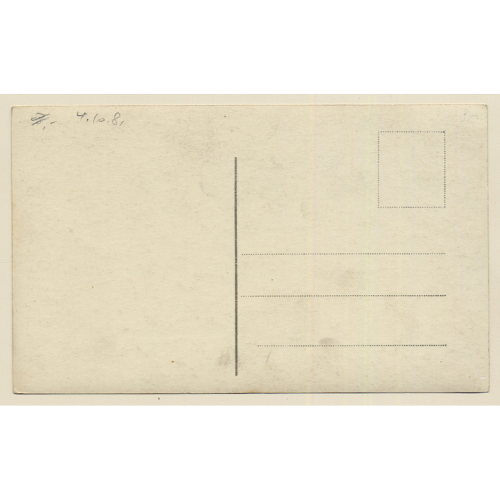 Großadmiral von Triplitz / Orden - Bart (Vintage RPPC ~1910s)