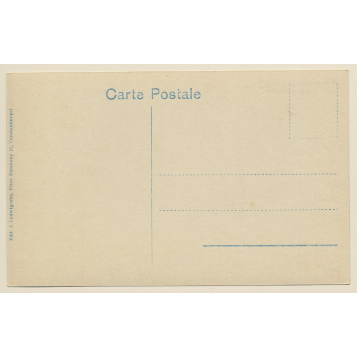 Constantinople - Istanbul / Turkey: Bosphore - Eaux Douces D'Asie (Vintage RPPC ~1910s)