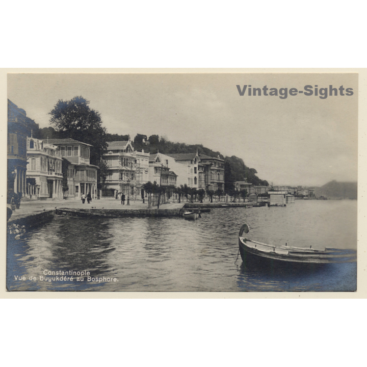 Constantinople - Istanbul / Turkey: Vue De Buyukdéré Au Bosphore (Vintage RPPC ~1910s)