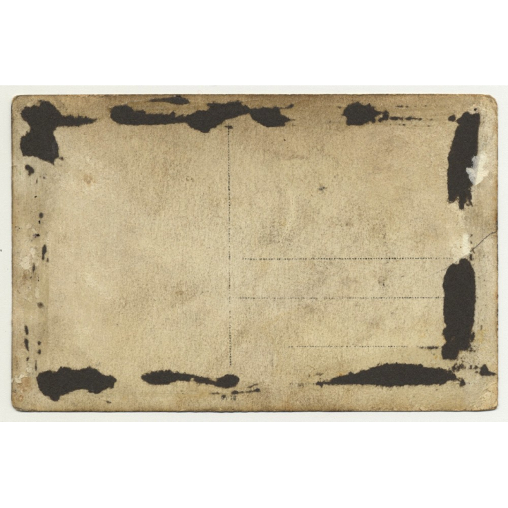 Group Of Young Muscular German Boxers & Trainer (Vintage RPPC ~1930/1940s)