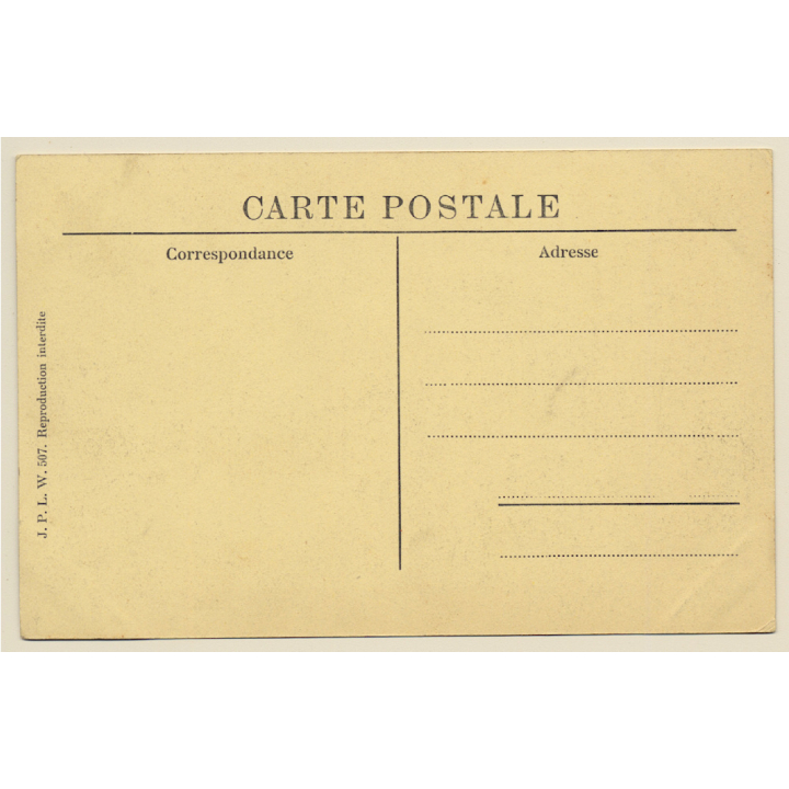 Boma / Congo Belge: Départ De S.A.R. Le Prince Albert (Vintage PC ~1910s)