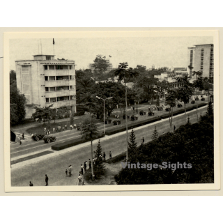 Léopoldville - Kinshasa / Congo Belge: Big Military Parade / Independence ? (Vintage Photo ~1960s)