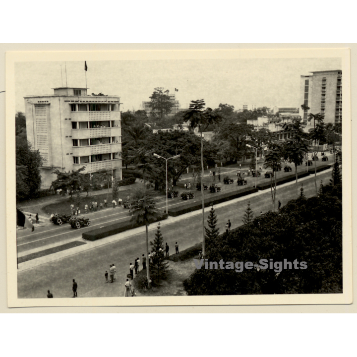 Léopoldville - Kinshasa / Congo Belge: Big Military Parade / Independence ? (Vintage Photo ~1960s)