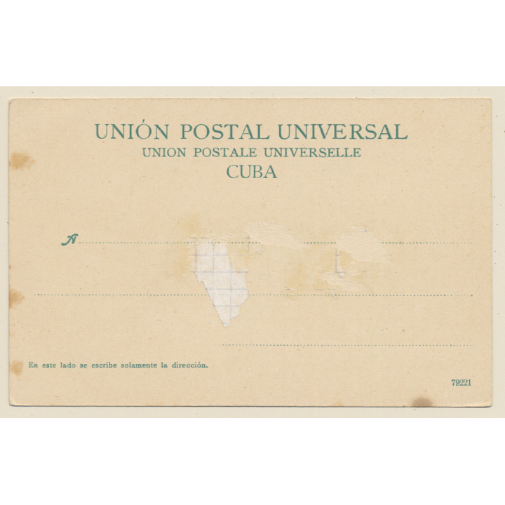 Santiago De Cuba: El Gobierno Civil (Vintage PC 1900s)