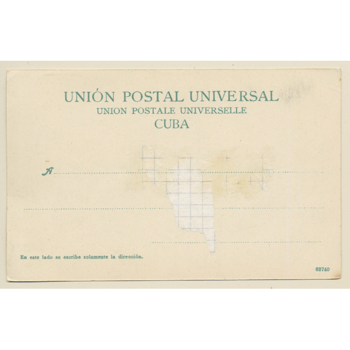 Santiago De Cuba: La Plaza De Dolores (Vintage PC 1900s)