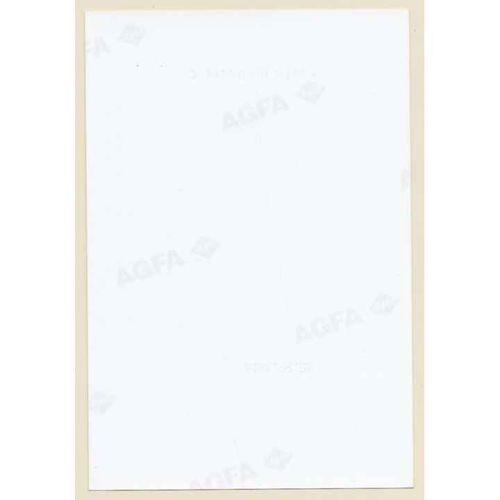 Erotic Study: Serious Looking Slim Nude Female / Tattoo (Vintage Photo East Germany 1990s)