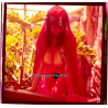 Erotic Study: Busty Nude Wearing Indian Veil*1 (Vintage Diapositive KORENJAK 1970s/1980s)