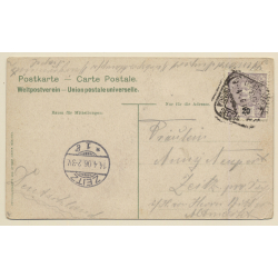 Deutsch-Ost-Afrika Linie: Steamer Bürgermeister (Vintage PC 1906)