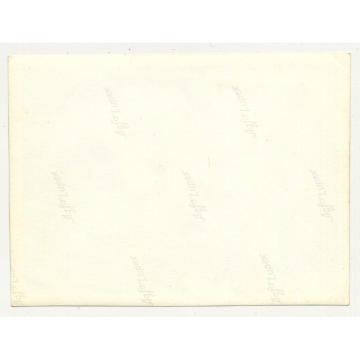 Belgian Colonialists On Deck Of Steamer Elisabethville / Congo  (Vintage Photo B/W ~1940s/1950s)