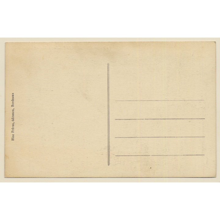 Cie Sud Atlantique: Paquebot Massilia / Steamer (Vintage PC 1910s/1920s)