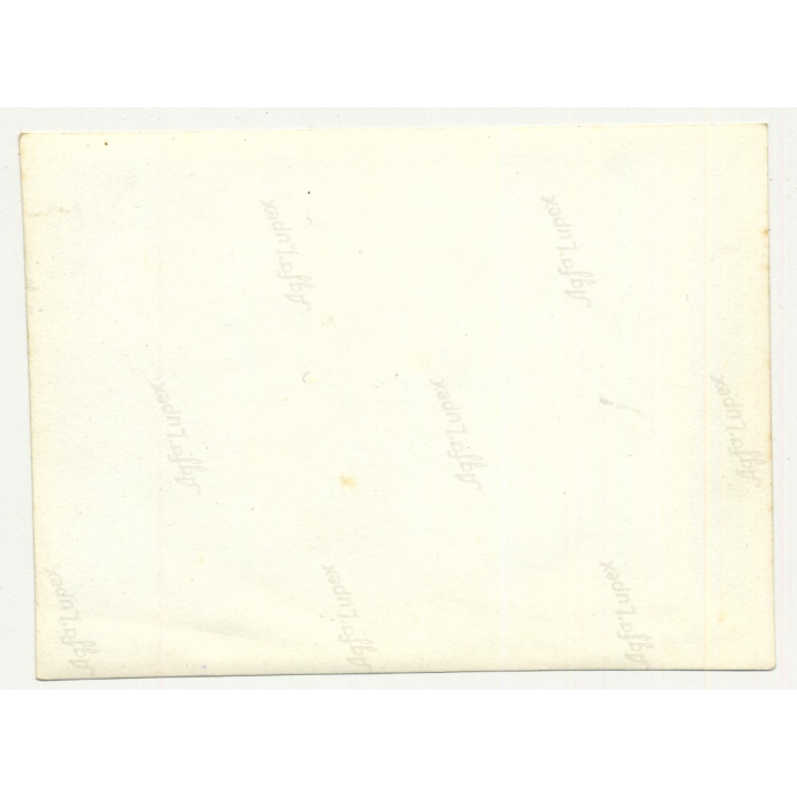 Belgian Colonialists On Deck Of Steamer Elisabethville / Congo  (Vintage Photo B/W ~1940s/1950s)