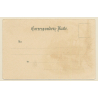 Gruss Aus Den Bergen / Tracht - Edelweiss (Vintage PC Litho 1900s)