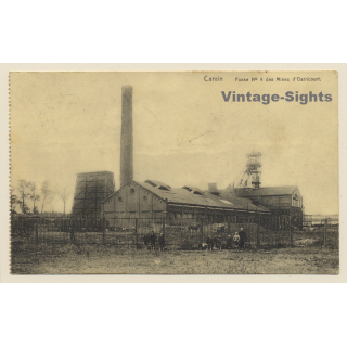 Carvin: Fosse No 4 Mines D'Ostricourt / Field Post (Vintage PC 1915)