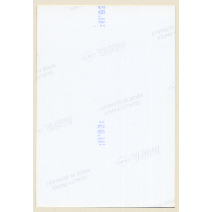 Erotic Study: Cheeky Brunette Nude In Funny Position (Vintage Photo East Germany 1990s)