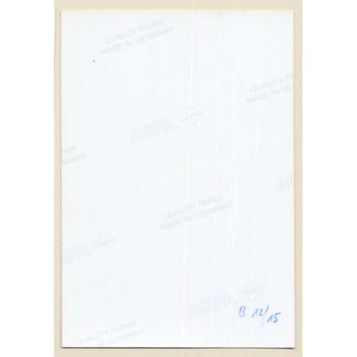 Erotic Study: Rear View Of Slim Semi Nude Female In Mini Skirt (Vintage Photo East Germany 1990s)