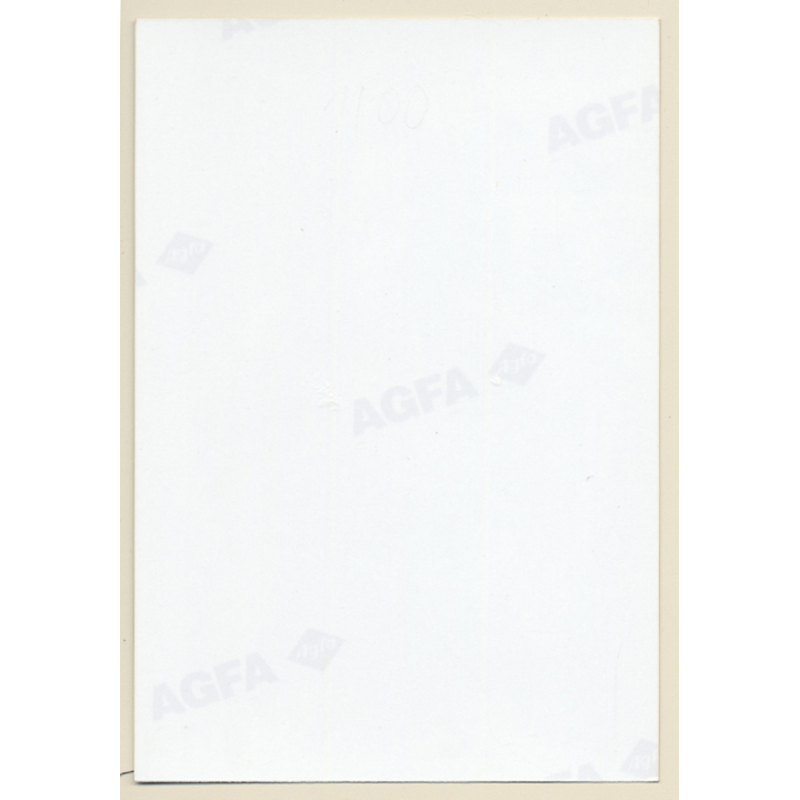 Erotic Study: Racy Brunette Nude In The Squats / Nylons (Vintage Photo East Germany 1990s)