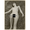 Erotic Study: Natural Long-Haired Nude In The Nature*12 (Vintage Photo GDR 1980s)