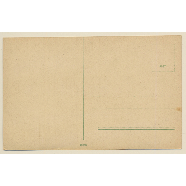 Plzen - Pilsen / Czechia: Train Station (Vintage PC ~1920s)