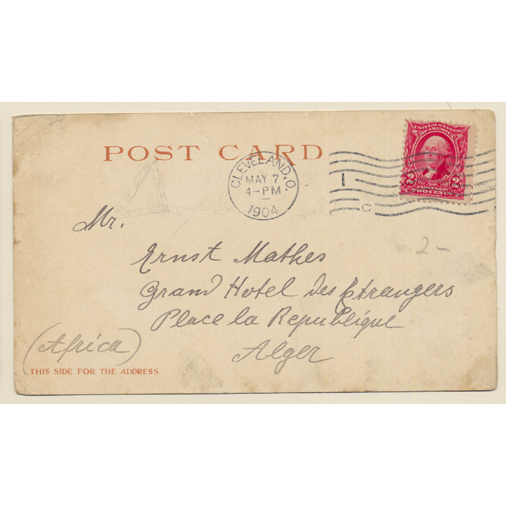 Native Boy Sunny Jim / Black Americana (Vintage PC 1904)