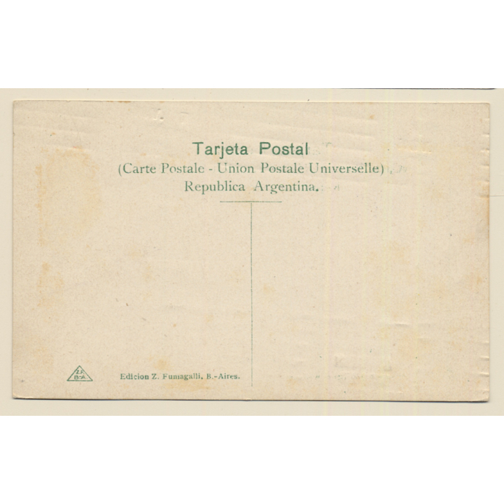Argentina: Yámana Indios / Ethnic (Vintage PC ~1910s/1920s)